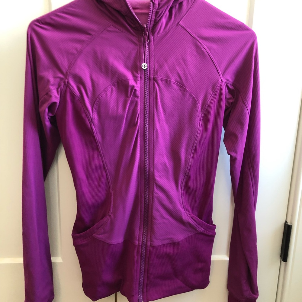 Size 2 Lululemon zip up hoodie